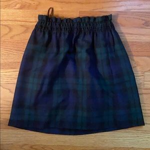 J.Crew black swatch skirt